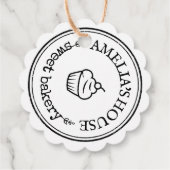 Aangepaste Labels voor grote persoonlijke Logo (Achterkant)