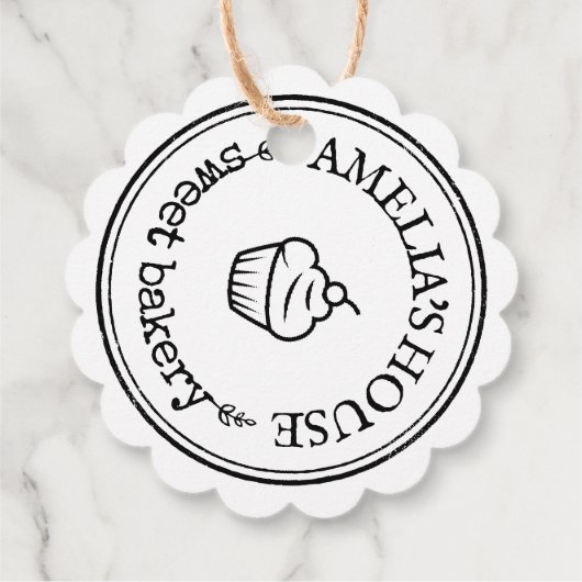 Aangepaste Labels voor grote persoonlijke Logo (Achterkant)