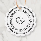 Aangepaste Labels voor grote persoonlijke Logo (Voorkant)