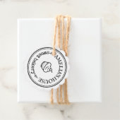 Aangepaste Labels voor grote persoonlijke Logo (In situ)