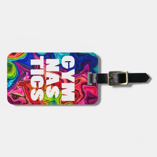 Aangepaste labels voor gymnastiek (Voorkant horizontaal)