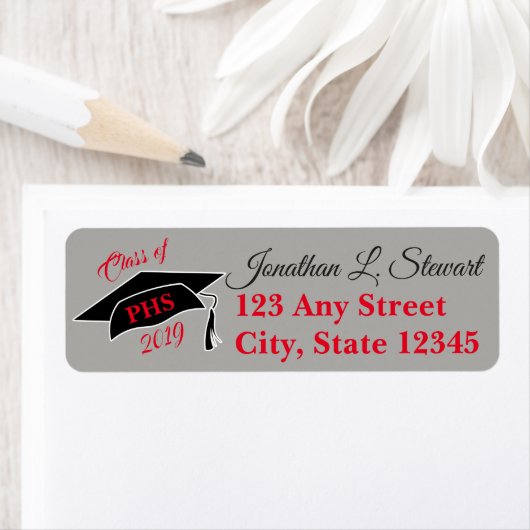 Aangepaste labels voor het retouradres van Afstude (Insitu)