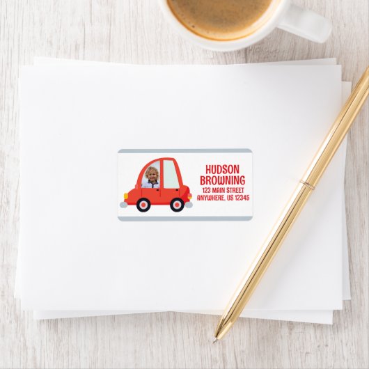 Aangepaste labels voor het retouradres van de foto (Insitu)