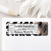 Aangepaste labels voor het retouradres van Zebra S (Insitu)