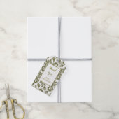 Aangepaste Labels voor het whitepepaper en Faux Go Cadeaulabel (Met Touw)
