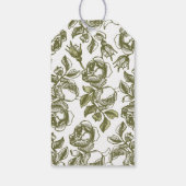 Aangepaste Labels voor het whitepepaper en Faux Go Cadeaulabel (Achterkant)