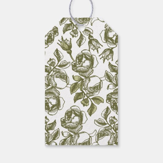 Aangepaste Labels voor het whitepepaper en Faux Go Cadeaulabel (Achterkant)