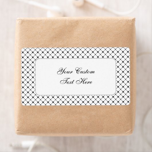 Aangepaste labels voor het zwarte snijpatroon (Insitu)