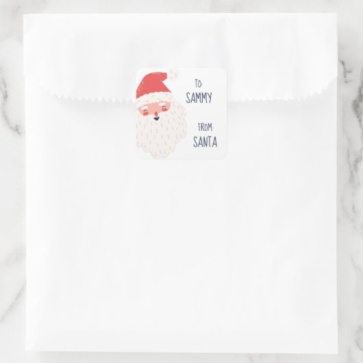 Aangepaste Labels voor kerstcadeautjes (Tas)