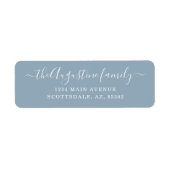 Aangepaste labels voor retouradressen (Voorkant)