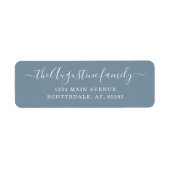 Aangepaste labels voor retouradressen (Voorkant)