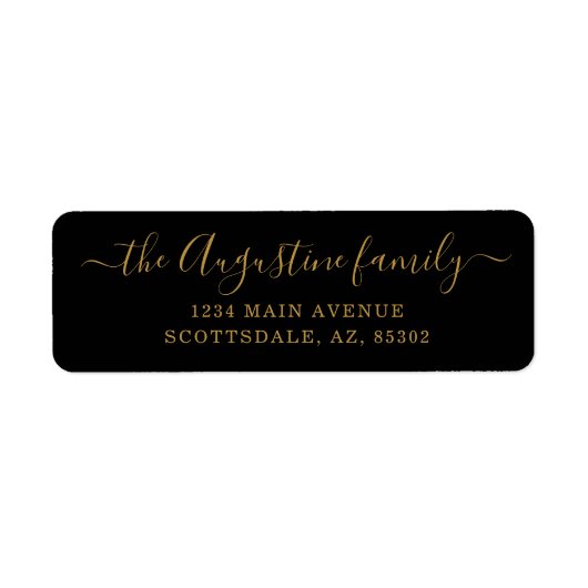 Aangepaste labels voor retouradressen (Voorkant)