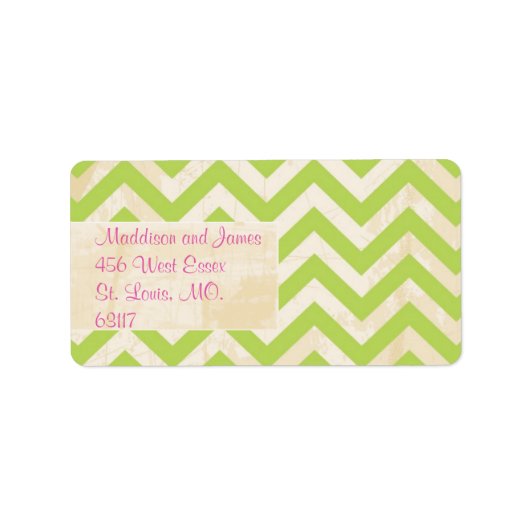 Aangepaste labels voor retouradressen (Voorkant)