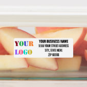 Aangepaste labels voor retouradressen voor zakelij (Aangebracht)