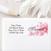 Aangepaste labels voor roze filmomhulde tabletten (Insitu)