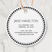 Aangepaste Labels voor verpakkingsmateriaal voor k (Achterkant)