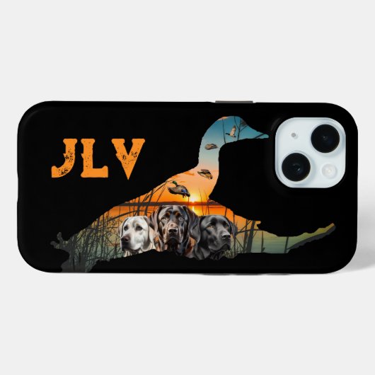Aangepaste labrador reever Case-Mate iPhone case (Achterkant (horizontaal))
