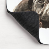 Aangepaste labrador reever - Collectie van honden Muismat (Hoek)