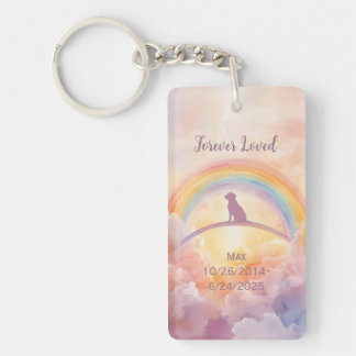 Aangepaste Labrador Retriever Huisdier Verlies Sle Sleutelhanger