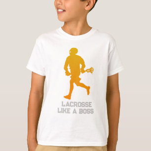 Aangepaste lacrosse-speler t-shirt