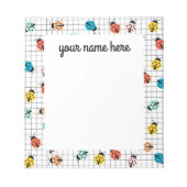 Aangepaste ladybug-laptop notitieblok (Voorkant)