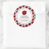 Aangepaste ladybug stickers (Tas)