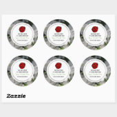 Aangepaste ladybug stickers (Vel)