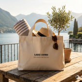 Aangepaste Lake Como The Smith Weekend Gepersonali Mini Tote Bag