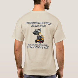 Aangepaste landopruimingsdienst voor versnippering t-shirt