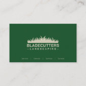 Aangepaste Landscaping Lawn Care Visitekaartjes (Voorkant)