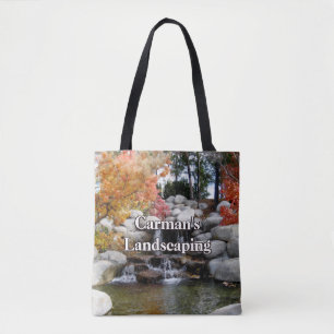 Aangepaste Landscapingtool voor voedingskabels Tote Bag