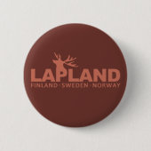 aangepaste LAPLAND-knop Ronde Button 5,7 Cm (Voorkant)