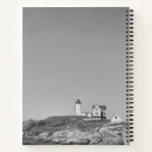 Aangepaste laptop met nubble Lighthouse Notitieboek (Achterkant)