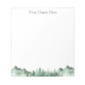 Aangepaste laptop met speciale bergen notitieblok (Voorkant)