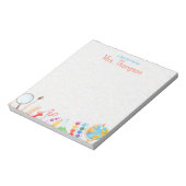 Aangepaste laptop voor docenten notitieblok (Linkerzijde)