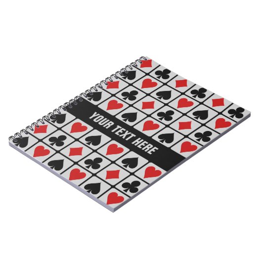 Aangepaste laptop voor kaartspeler notitieboek (Linkerzijde)