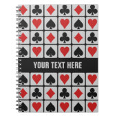 Aangepaste laptop voor kaartspeler notitieboek (Voorkant)