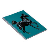 Aangepaste laptop voor paarden notitieboek (Rechterzijde)