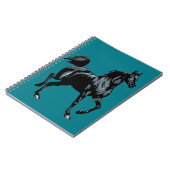 Aangepaste laptop voor paarden notitieboek (Linkerzijde)