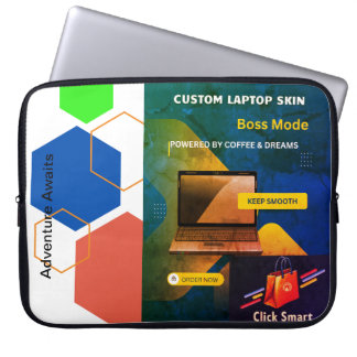 Aangepaste laptophoezen - Geef je apparaat een boo Laptop Sleeve