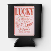 Aangepaste Las Vegas Bachelorette Party gepersonal Blikjeskoeler (Voorkant)