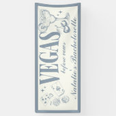 Aangepaste Las Vegas Bachelorette Party gepersonal Spandoek (Verticaal)