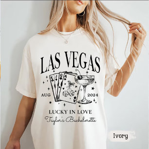 Aangepaste Las Vegas Bachelorette Party gepersonal T-shirt