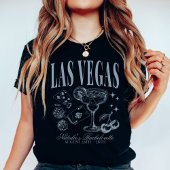 Aangepaste Las Vegas Bachelorette Party gepersonal T-shirt