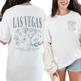 Aangepaste Las Vegas Bachelorette Party gepersonal T-shirt