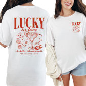 Aangepaste Las Vegas Bachelorette Party gepersonal T-shirt