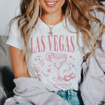Aangepaste Las Vegas Bachelorette Party gepersonal T-shirt<br><div class="desc">Vier je Las Vegas vrijgezellenfeest met onze Custom Las Vegas vrijgezellenfeest gepersonaliseerde T-shirts. Deze stijlvolle shirten zijn ontworpen om de opwinding en glamour van een Vegas bachelorette vast te leggen, met retro casinothema's die perfect zijn voor uw strandreis. Of je nu de casino's aanraakt of geniet van een avondje uit...</div>