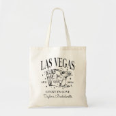 Aangepaste Las Vegas Bachelorette Party gepersonal Tote Bag (Voorkant)