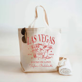 Aangepaste Las Vegas Bachelorette Party gepersonal Tote Bag