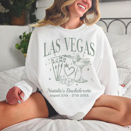 Aangepaste Las Vegas Bachelorette Party gepersonal Trui